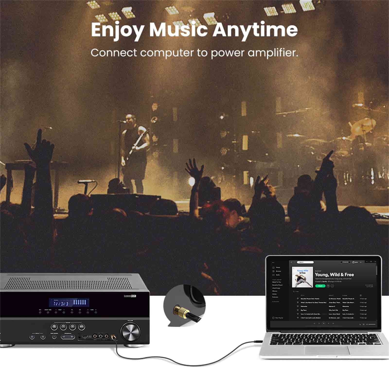 Headphone jack converter | usbyon.com