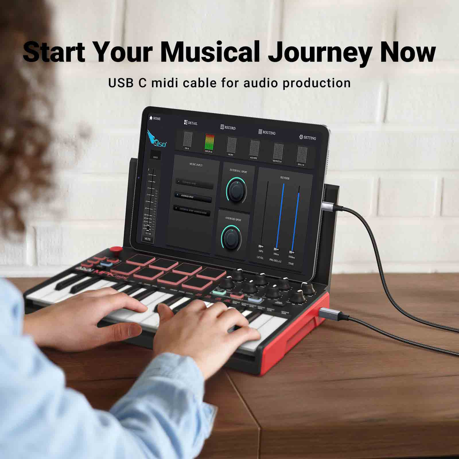 Yamaha MIDI Keyboard Cable | usbyon.com