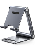 Aluminum Adjustable Portable Phone Stand for Desk Accessories Black | USBYON.COM
