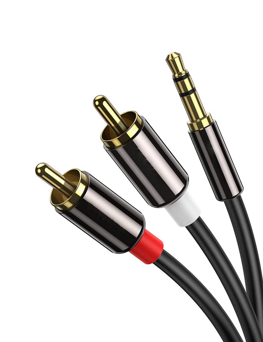 3.5mm to RCA Cable - HiFi Sound Aux Adapter for HDTV & Devices | usbyon.com