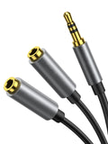 3.5mm Audio Stereo Headphone Splitter Y Extension Cable | usbyon.com