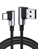 USB to USB C Cable - 90 Degree Fast Charging Cord | usbyon.com