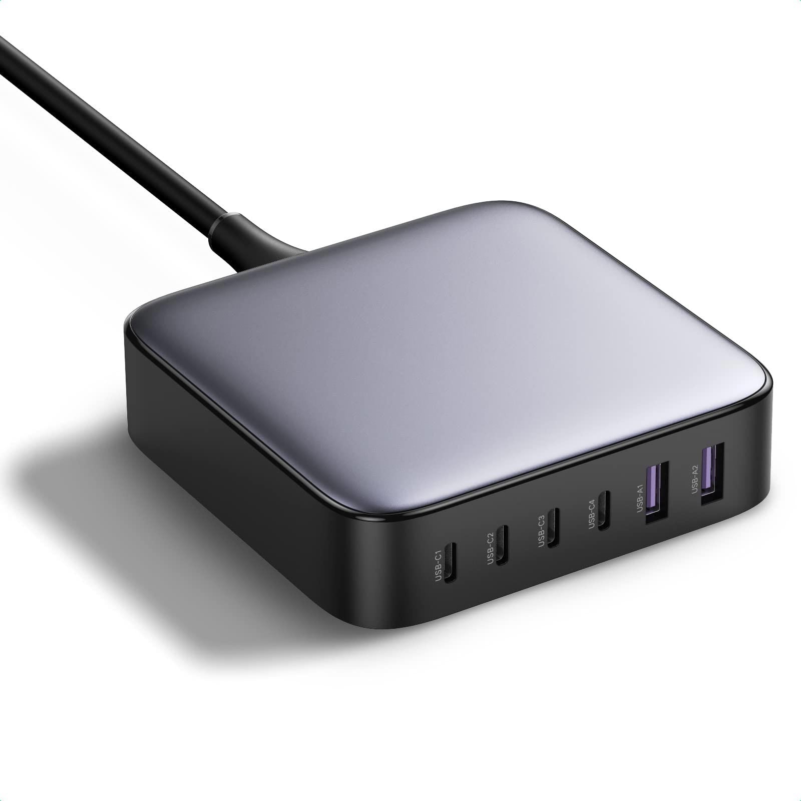 200W 6-Port GaN USB C Desktop Charger | usbyon.com