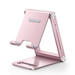 Aluminum Adjustable Portable Phone Stand for Desk Accessories Pink | USBYON.COM